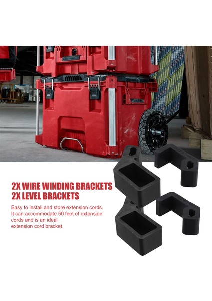 Uzatma Kablosu Tutucu Organizatör Milwaukee Paket Araç Sistemi Için, 50FT Geniş Uzatma Kablosu Siyah Tutun (Yurt Dışından) fırsatları