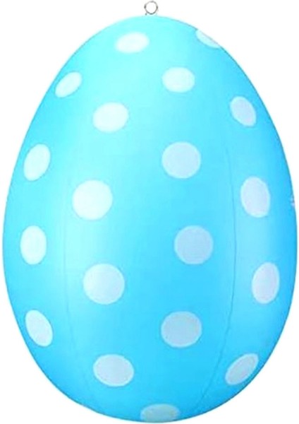 Şişirilebilir Paskalya Yumurtaları, Paskalya Yumurtaları, Paskalya Dekorasyonu Paskalya Yumurtaları Açık Paskalya Yumurtaları Dekorasyon Mavi (Yurt Dışından)