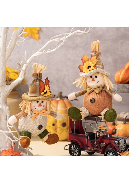 2pcs Hasat Sezon Bebek Sonbahar Hasat Ev ve Oda Masası Süsleri Için El Yapımı Oturma Bebekleri (Yurt Dışından) fırsatları
