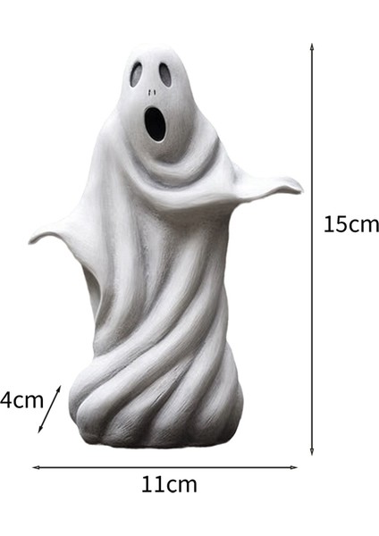 Cadılar Bayramı Bahçesi Heykeli Beyaz Hayalet Açık Mekan Heykeli Güzel Hayalet Bahçe Dekorasyon Reçine El Sanatları (Yurt Dışından) fiyatları