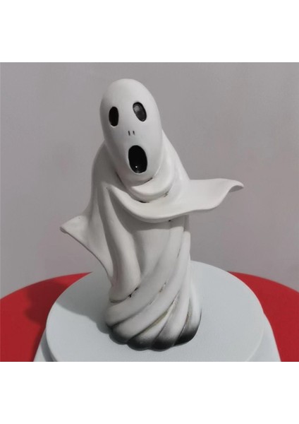 Cadılar Bayramı Bahçesi Heykeli Beyaz Hayalet Açık Mekan Heykeli Güzel Hayalet Bahçe Dekorasyon Reçine El Sanatları (Yurt Dışından) fırsatları