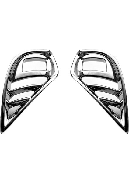 Toyota Highlander Için 2020 2021 Abs Krom Ön Sis Işık Lamba Kapağı Trim Foglight Çerçeve Dekorasyon Çerçevesi (Yurt Dışından)