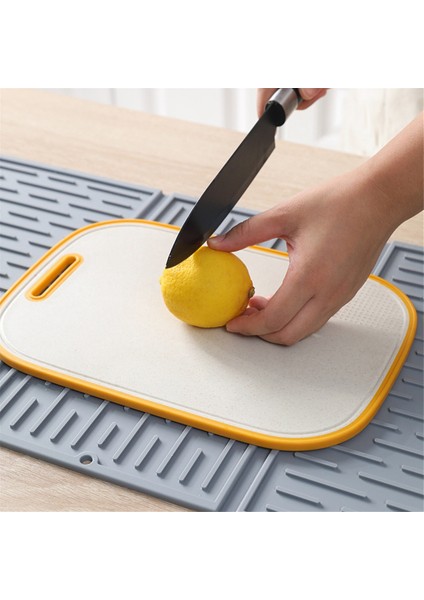 Pembe Katlanabilir Üç Katlı Sofra Takımı Kurutma Mat Silikon Drenaj Mat Mutfak Sayaçları (Yurt Dışından) indirimleri