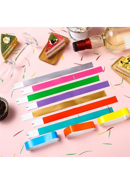 1200 Pcs Su Geçirmez El Bantları Etkinlikler Için Neon Bilek Bantları Konser Bilekliği Yapışkan Bileklik Parti Renkleri Için (Yurt Dışından) fırsatları