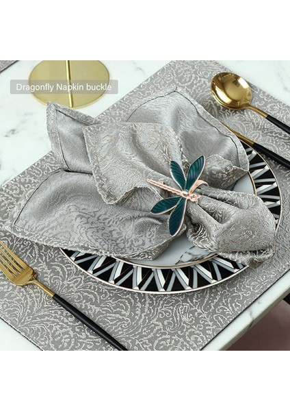 6 Adet Yusufçuk Peçete Yüzüğü, Düğün, Yemek Masası, Parti, Günlük Kullanım Için Peçete Yüzüğü, Noel, Şükran, Masa Dekoru, Vb. (Yurt Dışından) fırsatları