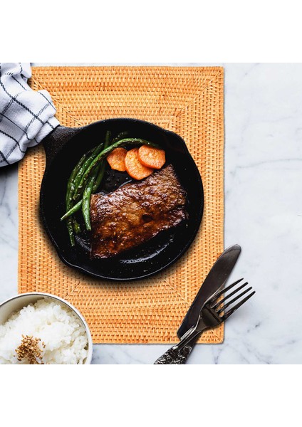 Masa Paspasları Kaymaz Rattan Placemats Yemek Masası Isıya Dayanıklı Dokuma Placemats Isıya Dayanıklı Paspaslar Yemek Masası (Yurt Dışından) fiyatları