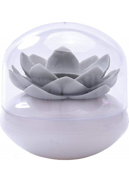 Lotus Pamuklu Çubuk Tutucu Timefuard Tutucu Depolama Kovası Masaüstü Dekorasyon Pamuklu Swab Saklama Kutusu Banyo (Yurt Dışından) modelleri