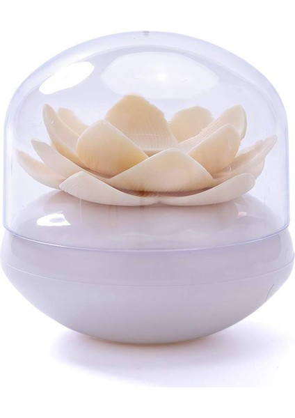 Lotus Pamuklu Çubuk Tutucu Timefuard Tutucu Depolama Kovası Masaüstü Dekorasyon Pamuklu Swab Saklama Kutusu Banyo (Yurt Dışından) indirimleri