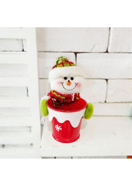 Noel Şeker Kavanozu Noel Ikramları Jar Santa Candy Jar Snowman-Candy Şeker Jar Noel Şeker Tanist (Yurt Dışından) fırsatları