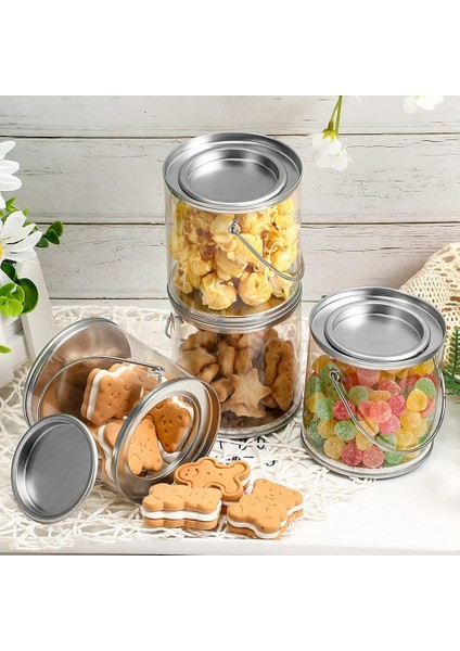 12 Paket Mini Şeffaf Plastik Boya Kutuları El Sanatları Için Küçük Boş Boya Kutuları Şeker Diy Projeleri Parti Lehine Dekor, 3 x 3 Inç (Yurt Dışından) fiyatları