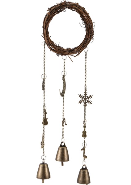 Cadılar Bayramı Müzikal Notu Rüzgar Çamları Bohem El Yapımı Rüzgar Çanları Bahçe Avlu Dekorasyon Rüzgar Çantı Kolye B (Yurt Dışından)