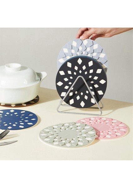 Isı Yalıtım Silikon Mat Yüksek Sıcaklık Dirençli Kum Pot Mat Içi Boş Antisaling Tablo Placemat A (Yurt Dışından) fırsatları