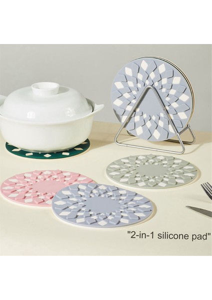 Isı Yalıtım Silikon Mat Yüksek Sıcaklık Dirençli Kum Pot Mat Içi Boş Antisaling Tablo Placemat A (Yurt Dışından) indirimleri