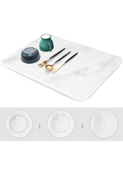 Mutfak Tezgahı Için Taş Kurutma Paspası, Süper Emici, Isıya Dayanıklı Bulaşık Kurutma Paspasları, Sofra Malzemesi Matları (Yurt Dışından) modelleri