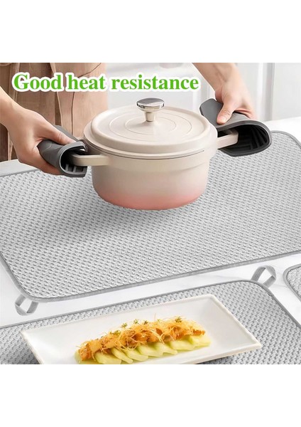 3 Adet Bulaşık Kurutma Paspası, Emici Mikrofiber Bulaşıklar Drenaj Paspasları, Mutfak Tezgahı Için Boyut Drenaj Pedleri, Kahve 24 x 17INÇ (Yurt Dışından) fırsatları