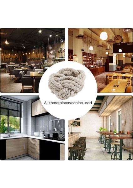 Peçete Peçete Halka 12 Adet Set Pamuk Ipi Peçete Halka Halka (Yurt Dışından)