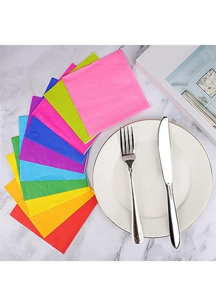 200 Sayım Kokteyl Peçeteleri Tek Kullanımlık Peçeteler Çift Katmanlı Basılı Kağıt Peçeteler Ev ve Parti Iyilikleri Için Yüz Dokusu (Yurt Dışından) modelleri