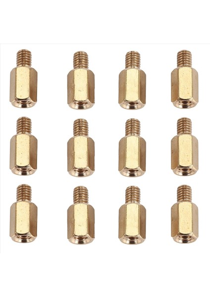50 Pc Pc Pcb Anakart Pirinç Standoff Altıgen Ara M3 7+4mm (Yurt Dışından)