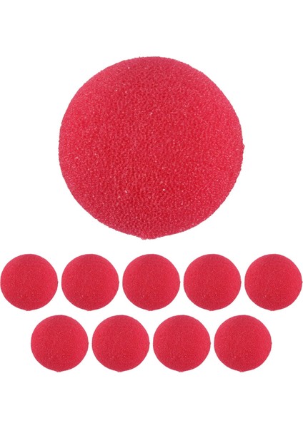 10PCS Sevimli Kırmızı Top Sünger Palyaço Parti Düğün Dekorasyonu Için Burun Noel Cadılar Bayramı Kostüm Sihirli Elbise Aksesuarları (Yurt Dışından)