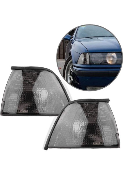For-Bmw E36 3 Serisi 1992-1998 4dr Sedan/hatchback (318I 318TI 323I 325I 328I) Euro Köşe Işıkları Kapak 63138353279 (Yurt Dışından) modelleri
