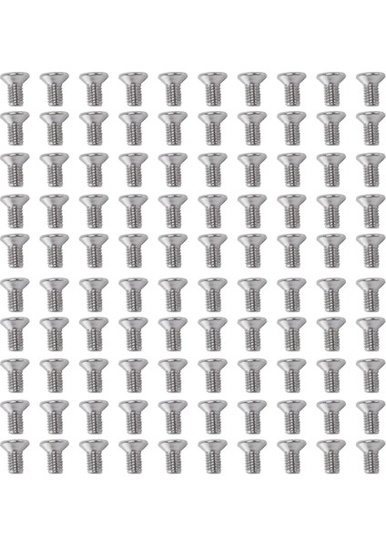 M3 x 6mm Phillips Düz Head Countersunk Cıvatalar Makine Vidaları 100 Pcs (Yurt Dışından)