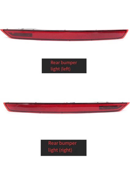 Audi Q8 Rsq8 Sq8 2019-2022 Araç Sağ Arka Tampon Reflektörü Fren Lambası Arka Kuyruk Lambası 4M8945702 (Yurt Dışından) fırsatları