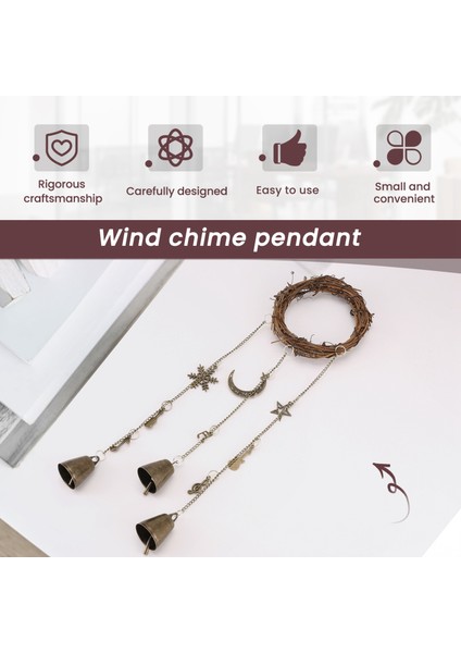 Cadılar Bayramı Müzikal Notu Rüzgar Çamları Bohem El Yapımı Rüzgar Çanları Bahçe Avlu Dekorasyon Rüzgar Çantı Kolye B (Yurt Dışından) indirimleri