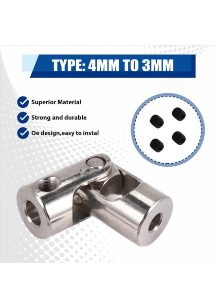 Rc Model Gemi Rotatable Mini Evrensel Bağlantısı 4mm Ila 3mm (Yurt Dışından) indirimleri