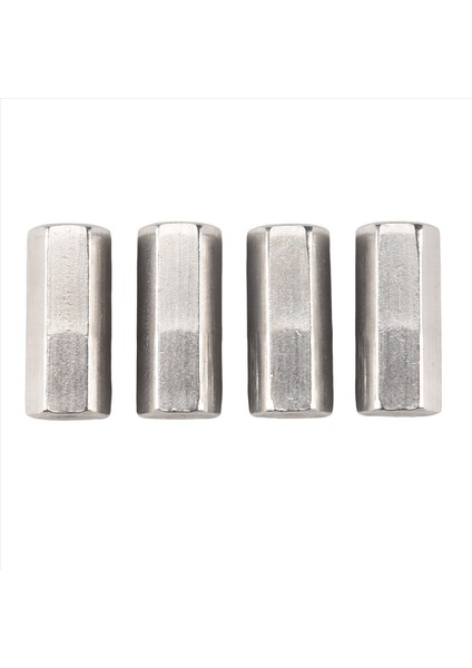 4pcs M6 x 1 Zift 25 mm Uzunluğunda 304 Paslanmaz Çelik Metrik Altıgen Sapı Uzantı Altıgen Somun (Yurt Dışından) fiyatları