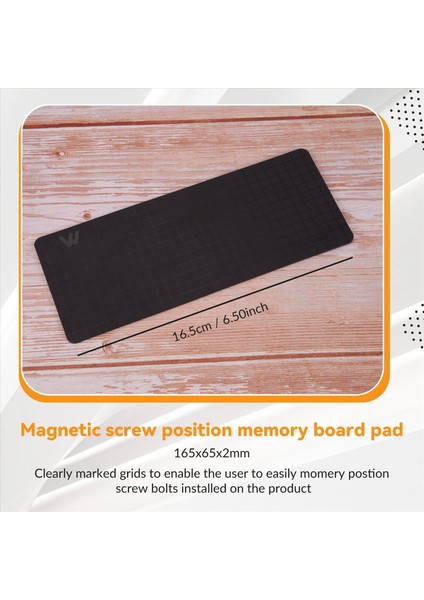 Wowstıck Için Xıaomı Mıjıa Için Wowpad Manyetik Vida Padi Vida Poski Bellek Plakası Matını Vidalı Kit, 1fs 1p+ Elektrikli Sürücü Kiti (Yurt Dışından) fırsatları