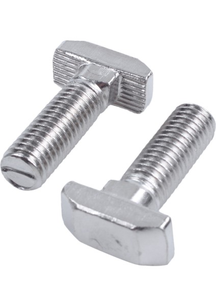 M8 Iplik T-Yuvası Açılış Saplama Sürgülü Vidalı Cıvata Gümüş Ton 5 Adet (Yurt Dışından) fırsatları