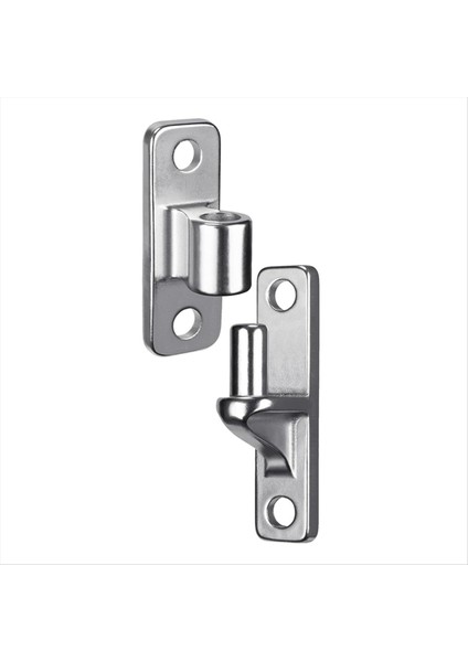 Duvar Montaj Kapısı Çiftlik Kapıları Için Menteşeler, Açık Hava Tek Parçası Geliştirilmiş Zincirsiz Zincir Bağlantı Çit Parçaları 5/8 Menteşe Pimi (Yurt Dışından)