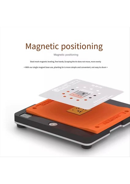 Pd-C Universal Bga Chıp Reballıng Konumlandırma Pad Tin Dikimi Değiştirilebilir Manyetik Taban (Yurt Dışından) fırsatları