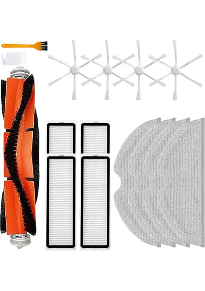 Xiaomi Mi 1c Için Parçalar STYTJ01ZHM Mijia Yedek Yedek Parça Ana Yan Fırça Hepa Filtre Mop Rag Aksesuarları (Yurt Dışından)