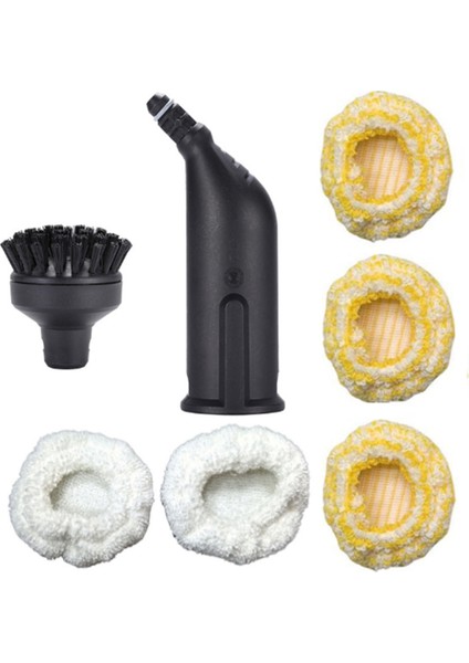 Mop Bez Paçavra Parçaları Karcher Easyfix Sc2 Sc3 Sc4 Sc5 Vakum Süpürge Değiştirme Büyük Yuvarlak Fırça Buhar Temizleyici (Yurt Dışından)