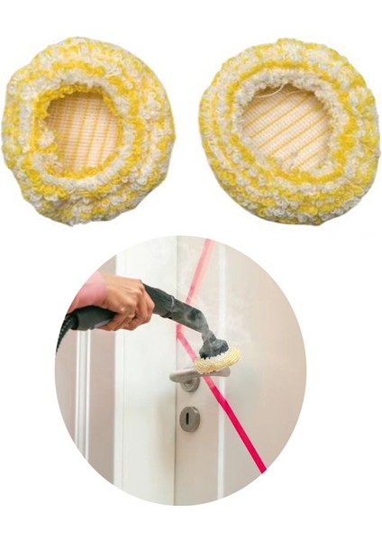 Mop Bez Paçavra Parçaları Karcher Easyfix Sc2 Sc3 Sc4 Sc5 Vakum Süpürge Değiştirme Büyük Yuvarlak Fırça Buhar Temizleyici (Yurt Dışından) fiyatları