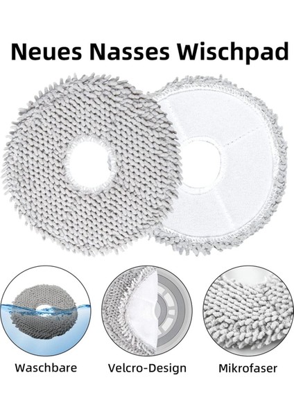 Dream L10S / L10 Ultra / L10 Prime Ana Yan Fırça Hepa Filtreleri Paspas Padleri Robot Vakum Süpürge Yedek Parçaları (Yurt Dışından) indirimleri