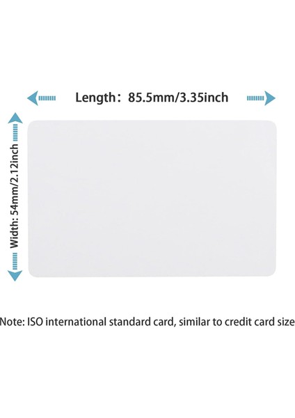 100 Paket Premium Boş Pvc Kartlar, CR80 30MIL Grafik Kalite Beyaz Plastik Kartlar Fotoğraf Kimliği Rozeti Yazıcıları (Yurt Dışından) indirimleri