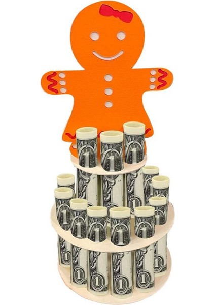 Nakit Tutucu Organizatör Ahşap Noel Para Tutucu El Yapımı Asılabilen Dekoratif Söndürülebilir Nakit Sahibi D Için (Yurt Dışından) indirimleri