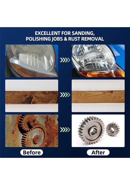 60PCS Zımparalama Diskleri Seti, 2 Inç Hızlı Değişim Zımparalama Diskleri 1/4 Inç Tutucular, Kalıp Öğütücü Yüzey Koşullandırması (Yurt Dışından) indirimleri