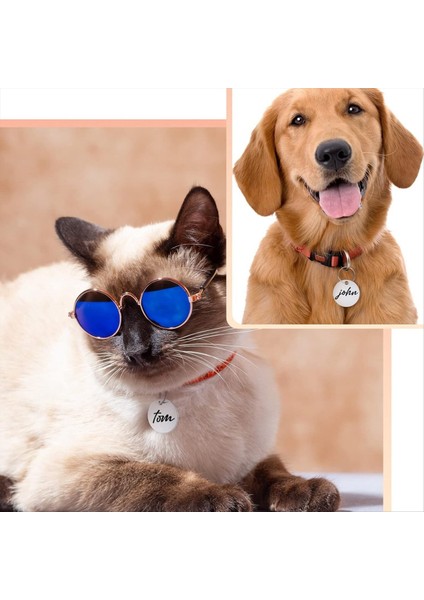 100 Paket Yuvarlak Damgalama Boşlukları Paslanmaz Çelik Boş Etiketler Delik Boş Köpek Etiketleri Metal Cilalı Boş Etiketler (Yurt Dışından) fırsatları