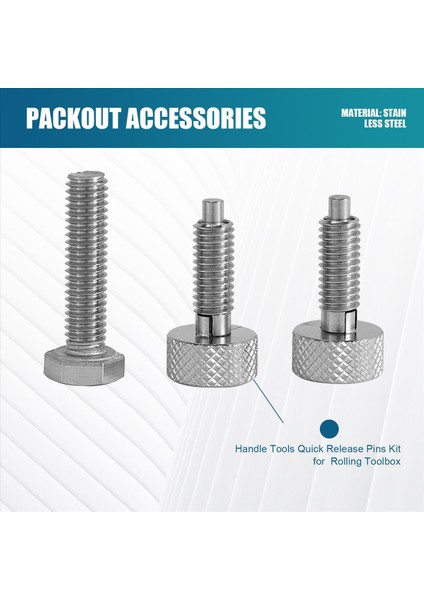 Araçları Hızlı Çıkarma Pimleri Kiti Paket Rolling Araç Kutusu Için (Yurt Dışından) fırsatları