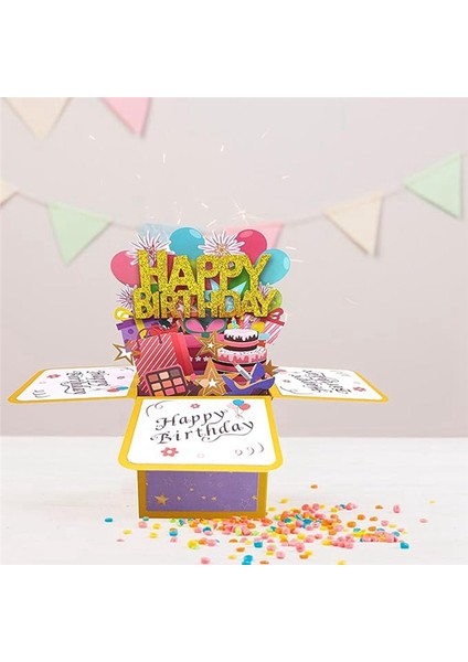 Doğum Günü Tebrik Kartı Üç Boyutlu Doğum Günü Tebrik Kartı Içi Boş Doğum Günü Mektup Kartı Çocuklar Için Doğum Günü Hediyesi (Yurt Dışından) modelleri