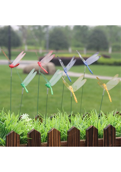 24PCS 3D Dragonfly Bahçe Dekoru Dragon Fly Bahçe Stakes Yusufçuklar Bahçe Süsleri Veranda Dekorasyon Yahduat Yahudi Bahçeleri (Yurt Dışından) fiyatları