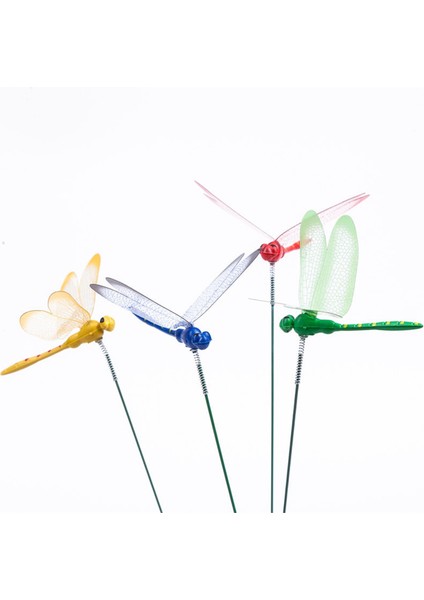 24PCS 3D Dragonfly Bahçe Dekoru Dragon Fly Bahçe Stakes Yusufçuklar Bahçe Süsleri Veranda Dekorasyon Yahduat Yahudi Bahçeleri (Yurt Dışından) fırsatları