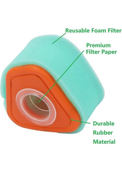 595853 597265 Briggs ve Stratton Için Hava Filtresi 595853 597265 115P02 115P05 123P02 123P07 123P0B 123P32 125P02 125902 (Yurt Dışından) fırsatları