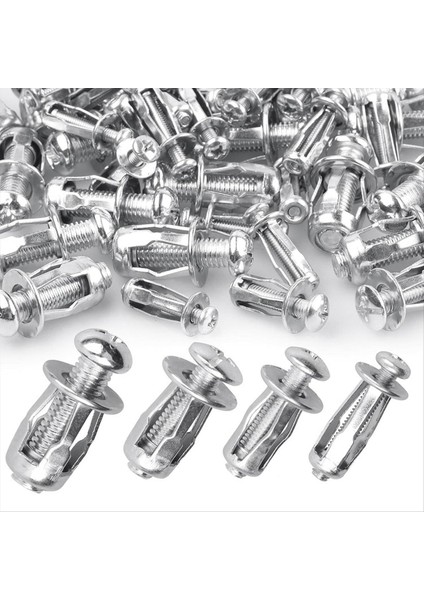 80PCS Genişleme Vidalı Petal Somun, M4 M5 M6 M8 Jack Sunus, Tagını Metal Sunu Viyetleri Ile Inoji Duvar Iron Için Montaj (Yurt Dışından)