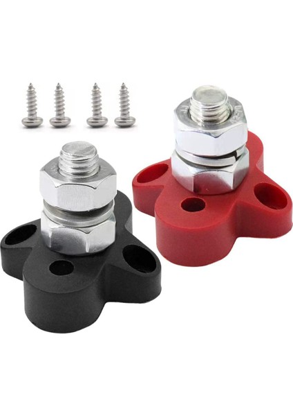 2pcs Dc 48V 150A Busbar M10 Terminal Blok Saplamalar Pil Güç Dağıtım Rv Teknesi Için Terminal Saplama Yolu Çubuğu Konnektörü (Yurt Dışından) modelleri