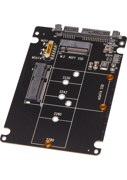 M.2 Ngff Msata - USB 3.0 Adaptör Dönüştürücü Okuyucu Kart Sata Kablosu Taşınabilir Flash Drive Desteği Sata SSD (Yurt Dışından) fiyatları