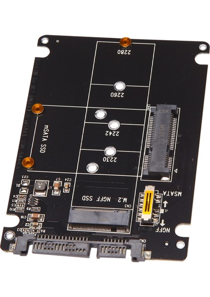 M.2 Ngff Msata - USB 3.0 Adaptör Dönüştürücü Okuyucu Kart Sata Kablosu Taşınabilir Flash Drive Desteği Sata SSD (Yurt Dışından) indirimleri